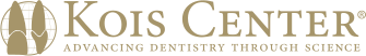 The image displays a logo or emblem for  Kois Center  with text that includes the words  KOIS CENTER,   ADVERTISING   MARKETING,  and  POWERED BY THE BUSINESS JOURNAL.